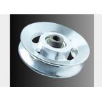 Popular Gym Equipment Pulley Shining Silver Alloy 114mm Multi Gym Pulley Wheels for sale