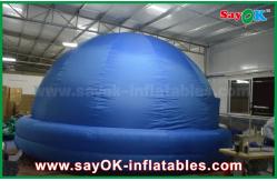 China Indoor Customized Kids Inflatable Planetarium Small Dome Shaped Projector Cloth supplier