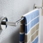 25 Inch Bathroom Towel Bars Rack Sus304 Wall Mount Polished Finish for sale