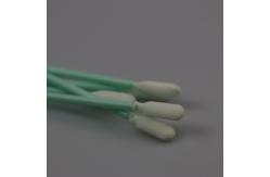 China High Absorbent 113mm Long Handle Hard Disk cleaning foam cushions Sponge Swabs supplier