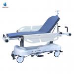 Operating Room Transport Stretcher Hydraulic Height Adjustment Locking Wheels for sale
