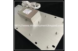 China 68 Key Stainless Steel Embedded Numeric Keypad USB Interface With FN Function supplier