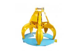 China 5CBM Remote Control Electric Hydraulic Orange Peel Grab Q235 supplier