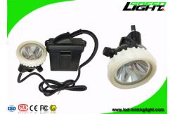 China High Beam Led Miners Light 10000lux 6.6Ah Lithium Ion Battery IP68 Waterproof supplier