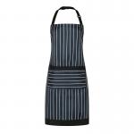 Custom Logo High Quality Cheap Cleaning Aprons Adjustable Straps  Pockets Restaurant Chef Apron For Women for sale