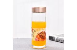 China Small Crystal Glass Honey Jar With Plastic Lid Eco Friendly SGS Approved supplier