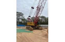 China Extremely Efficient SCC600A-6 60 Ton Mobile Hydraulic Crawler Crane Heavy Lifting Equipment supplier