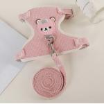 Pet Harness Beathable Adjustable Cutomized for Small Teddy Dogs