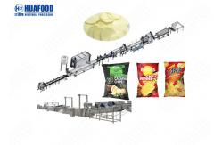 China High Efficiency Curly Potato Chips Production Line SUS304 Material supplier