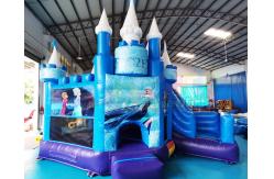 China SGS Inflatable Frozen Jumping Bouncy Castle For Gardens supplier