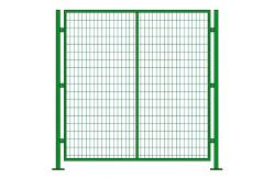 China 1.5 Meters High Powder Coated Warehouse Welding Metal Mesh Fencing supplier
