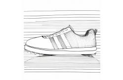 China Cotton Inner Custom Golf Shoes All Seasons Waterproof Golf Trainers supplier