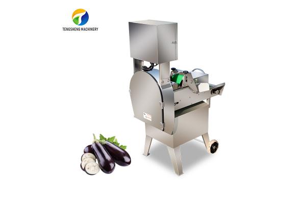 Sections Chunks Cucumber Slicing Machine , Shallots Artichoke Vegetable Cutting Equipment