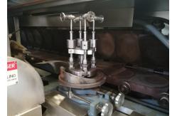 China Automatic Ice Cream Cone Production Line With Horizontal Rolling System supplier
