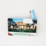 2.0 UDP Graded A Credit Card USB Sticks 32GB 64GB 128GB CMYK Logo for sale