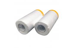 China Indoor Use Painting Covering PE Masking Painting Covering Film supplier
