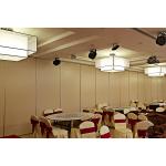 Aluminium Bi-Fold Doors Movable Collapsing Sliding Partition Wall Easy Installation for sale