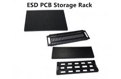 China Conductive Plastic ESD PCB Racks For Industry Anti Static Storage Holder supplier