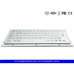 Short Travel Keys Kiosk Stainless Steel Panel Mount Keyboard Rugged IP65 Rated for sale