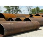 Concrete Coating LSAW Steel Pipe Varnish Coating / Anti Rust Oil For Construction Projects for sale