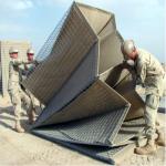 Galvanized Flood Control Military Hesco Barriers 4.0mm 5.0mm Wire for sale