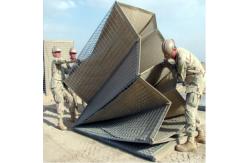 China Square Hesco Barrier Wall Galvanized Iron Wire Military Sand Barrier supplier