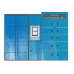 Market Goods Refrigerated Locker Touch Screen 24Hours Self Service Smart Cabinet for sale
