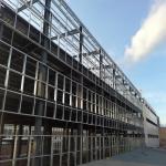 Durable Q235B Q355B Steel Structure Hangar H shape Steel Beam Metal Hangar Building for sale