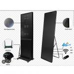 Indoor P2.5 Portable Smart Advertising Player Led Screen Poster Display For Shopping Mall