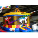 Circus Commercial Bouncy Castles Land Air Dome Outdoor Bounce House for sale