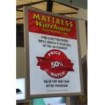 Double Sided 24x36 Slim Illuminate Led Poster Light Box for sale