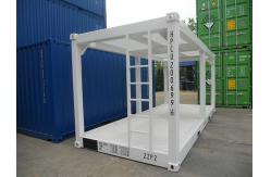 China General Purpose Steel Containers , 20ft High Cube Shipping Container Frame supplier