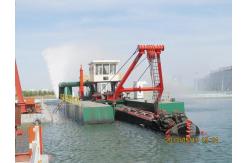 China High Efficient 14 Inch Mud Dredging Boat For River Dredging Projects supplier