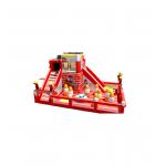 Fire Truck Combos Children Fun Park Inflatable Playground for sale