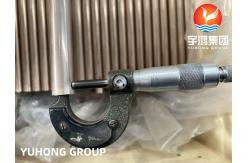 China ASME B111 C70600 Seamless Copper Alloy Tube For Heat Exchanger supplier