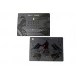 OEM Waterproof SS 88x60x0.5mm Metal Playing Cards for sale