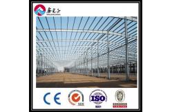 China Wind Resistant Industrial Prefab Buildings Steel Structure Aluminum Alloy Window supplier