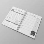 Customized Spiral Hardcover Notebook Personalization Option Standard Custom Cover Art for sale
