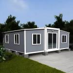 Modern Prefab Container Homes , Living Room Container House 3 Bedroom for sale