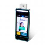 IPS All In One Face Recognition Terminal Scan Thermometer 8inch 140°F Access Control for sale