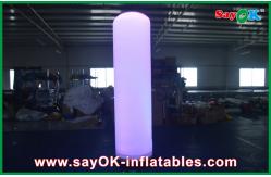 China Courful Indoor Nylon Inflatable Lighting Decoration 5m Big Poles supplier