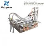 Pneumatic Liquid Double Heads Filling Machine Horizontal Piston Filling Machine For Sale for sale