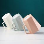 Simple Style Bathroom Gargle Cups Geometric Pattern For Couples