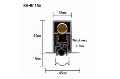China Heavy Duty Concealed Door Bottom Seal 6063 Aluminium Weatherstrips supplier