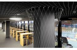 China Architectural X Tend Flexible Cable Mesh SS Rope Allows Strongh Airflow supplier