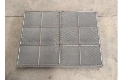 China Co Knit Mesh Demister / Glass Fiber SS Co Kniting Mesh Mist Eliminator supplier