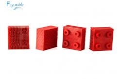 China 130297 Propack Thin Nylon Bristle Vector 5000 Red Round Foot Block supplier