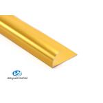 T6 Aluminium Corner Profile 12mm Electrophoresis Treatment Golden