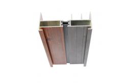 China 6063-T5 Wardrobe Aluminum extrusion profile , sliding wardrobe door supplier