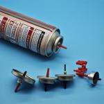 High-Flow Butane Refill Valve for Industrial Heaters with Anti-Backflow Protection